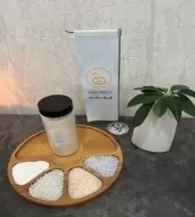 شیشه نمشک آبی استوانه ای 800 گرمی گریندری