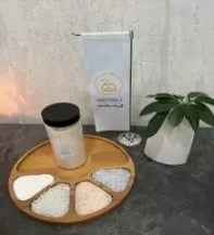 شیشه نمک صورتی استوانه ای 800 گرمی پودری